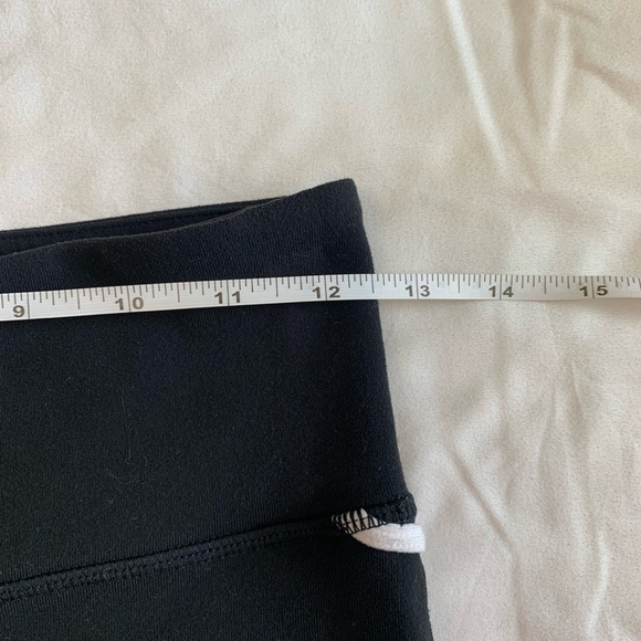 lululemon Black Leggings with White Trim - Picture 8 of 16